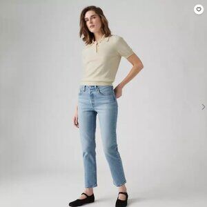 Levi's Premium 501 Original Cropped Womens Jeans